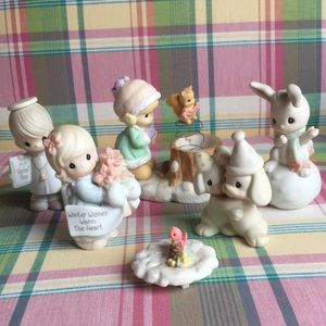 Precious Moments Small Lot of 5 Miscellaneous